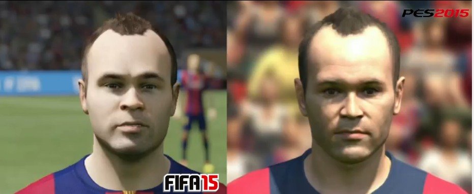 Fifa PES 2015 Iniesta