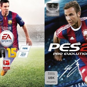 Fifa  2015  vs PES  2015