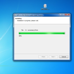 install pes patch step 8