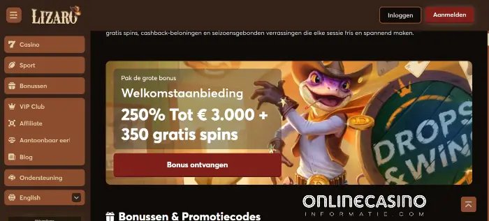 Netherlands - lizaro casino