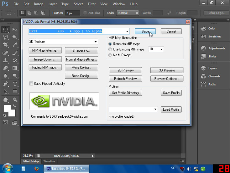 nvidia dds plugin photoshop download